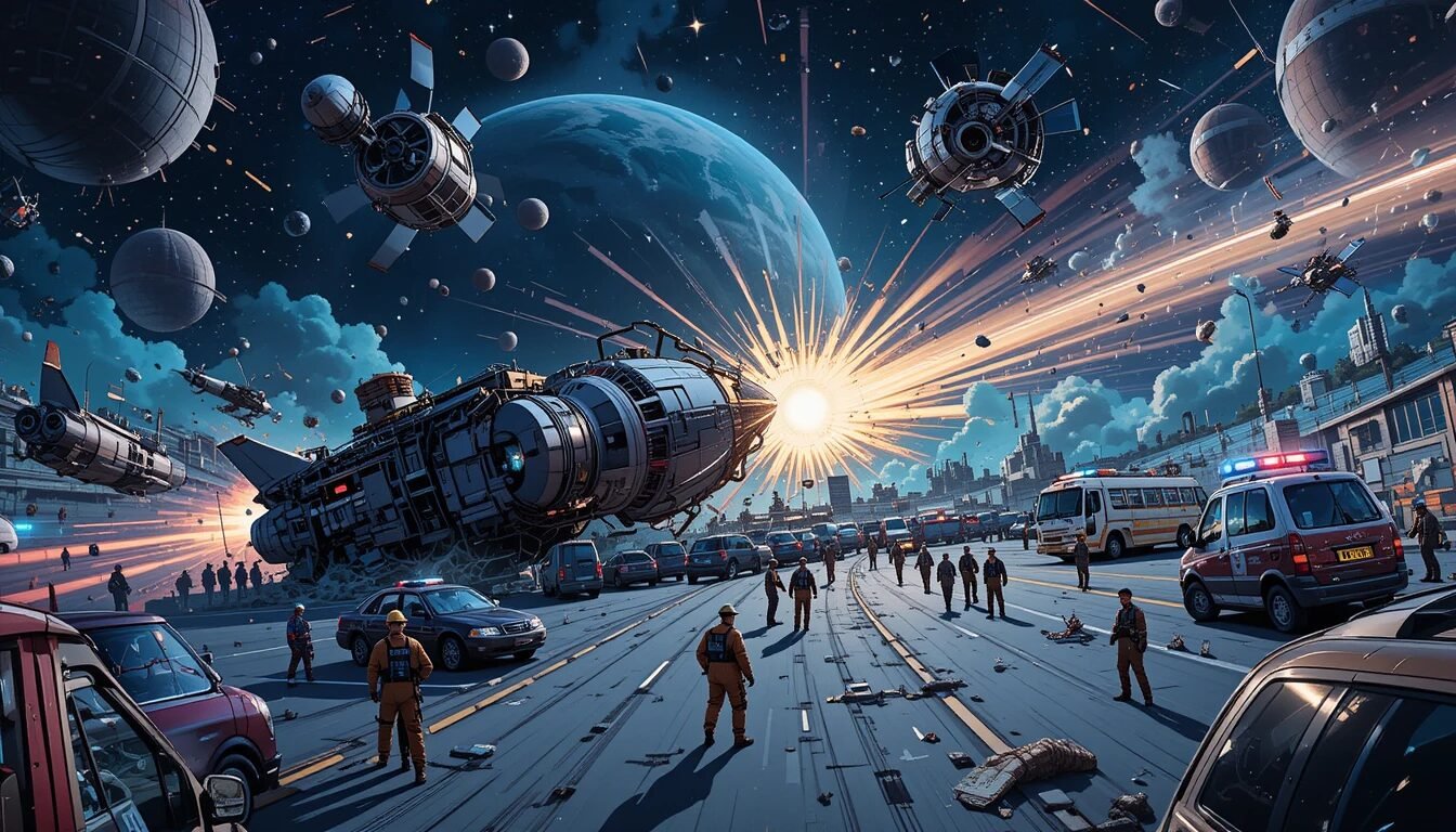 La Nasa avoue réaliser des dizaines de manoeuvre d'évitement dans l'espace chaque année