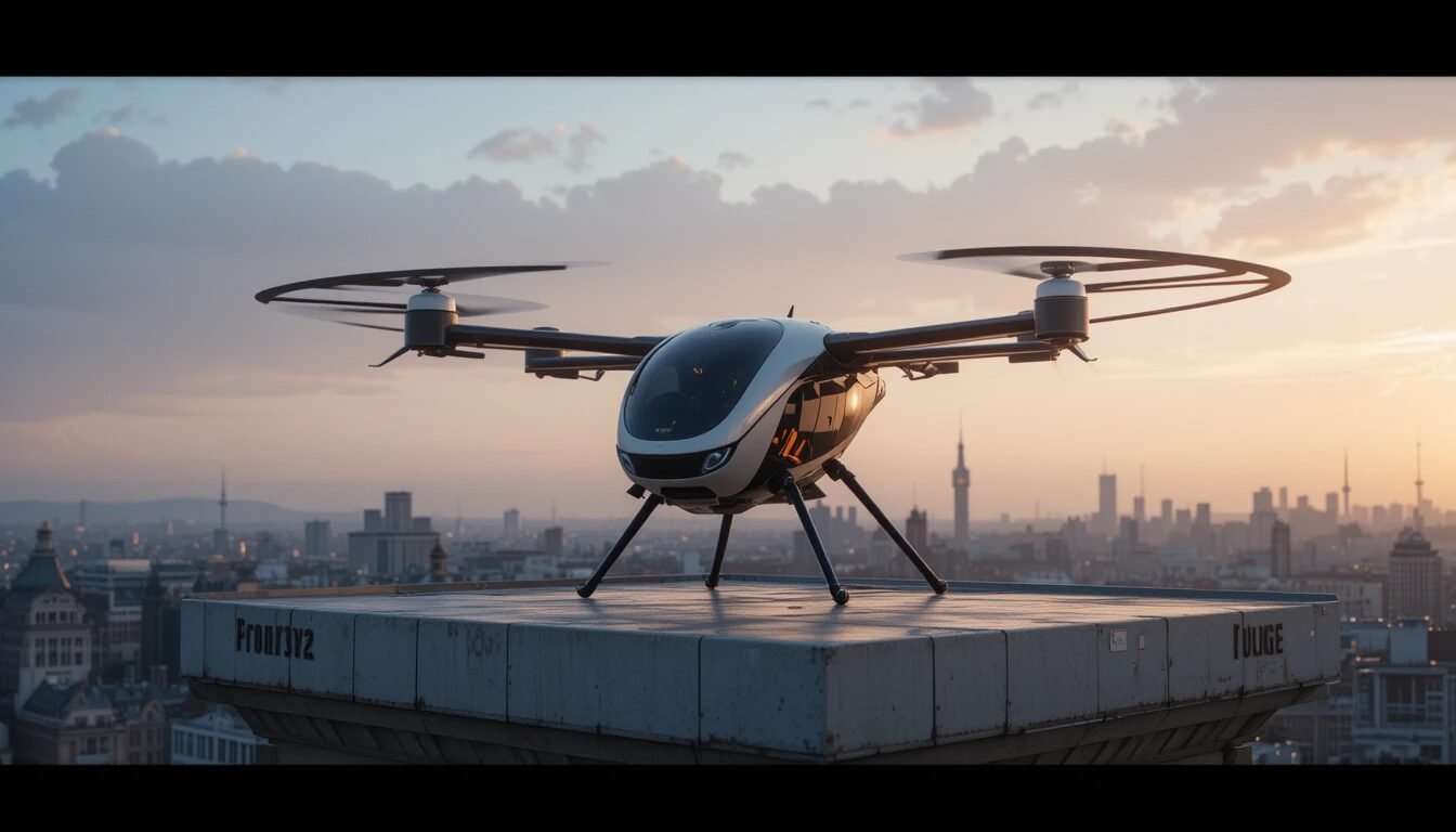 La famille des VTOL ressemble carrément à de gros drones, et décollent et atterrissent à la verticale, contrairement aux roadables qui von sur la route, mais ont besoin d'élan pour décoller et d'espace pour atterrir.