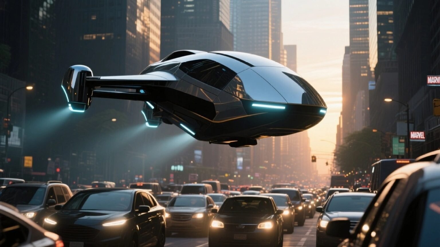 D'un point de vue éthique, cela pourrait créer deux classes de citoyens, ceux qui sont en voiture volante et les autres.