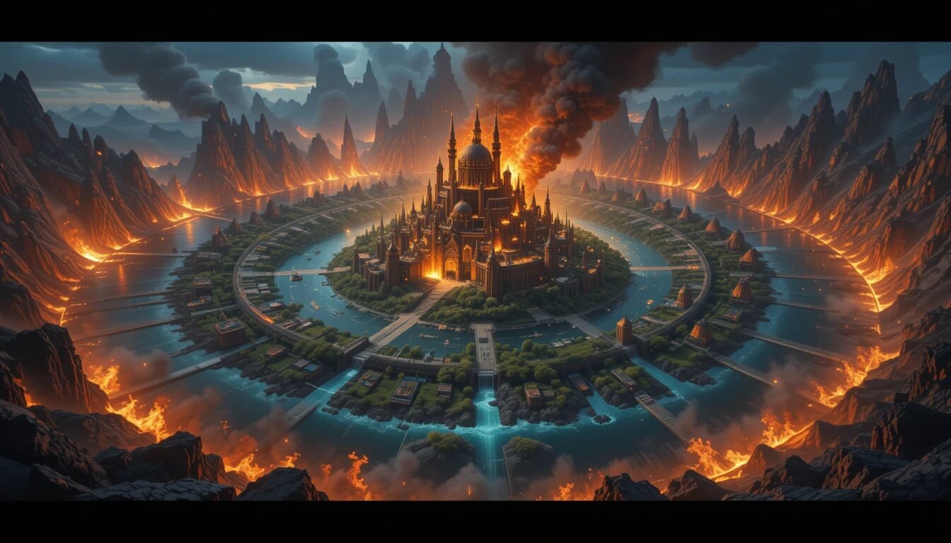 Dans les légendes anciennes, la cité Atlante a été victime de son hubris, et de sa technologie non maitrisée.