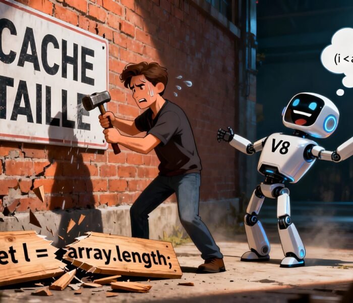 Benchmark PHP vs JS : Découvrez pourquoi mettre en cache la taille d'un tableau est vital en PHP pour la scalabilité mais nuisible en JavaScript. Maîtrisez l'architecture des moteurs.