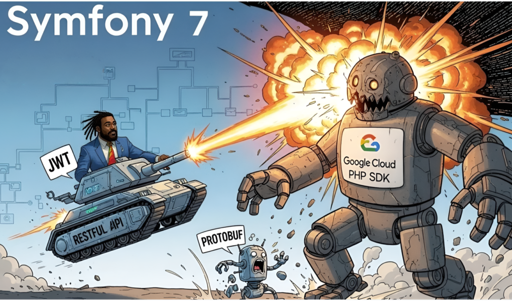 Votre intégration Vertex AI est bloquée par Protobuf dans Symfony ? Solution experte : contourner le SDK et sécuriser les appels REST par JWT caché.